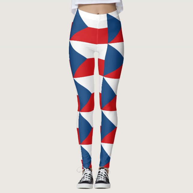 Leggings Leyendas con bandera de la República Checa (Anverso)