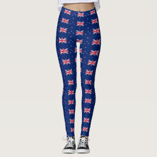Leggings Leyendas con bandera de Nueva Zelanda