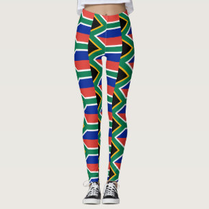 Leggings Leyendas con bandera de Sudáfrica
