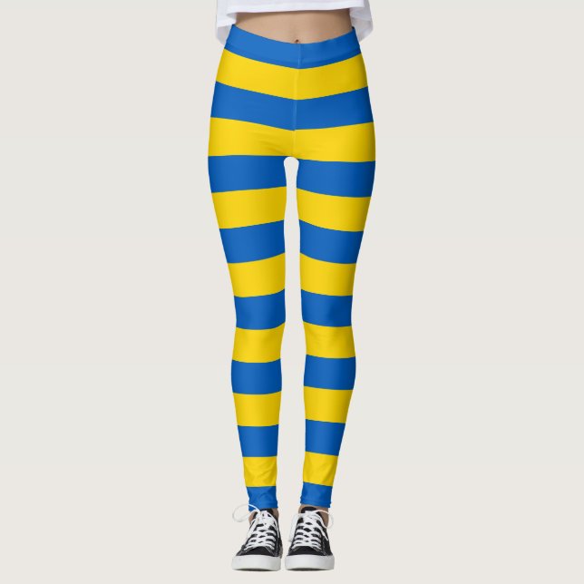 Leggings Leyendas con bandera de Ucrania (Anverso)