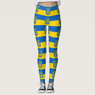 Leggings Leyendas con bandera de Ucrania