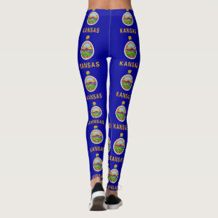 Leggings Leyendas con bandera del estado de Kansas, Estados