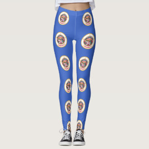 Leggings Leyendas con bandera del estado de Minnesota, Esta