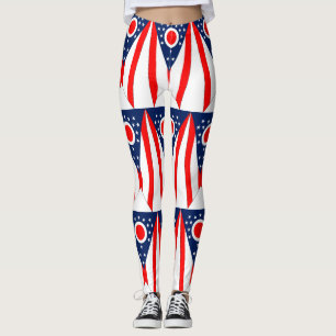 Leggings Leyendas con bandera del estado de Ohio, Estados U