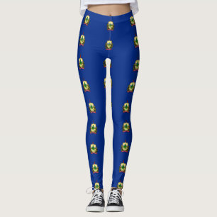 Leggings Leyendas con bandera del estado de Vermont, Estado