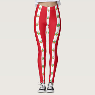 Leggings Leyendas con bandera del Perú