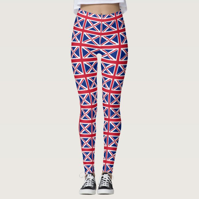 Leggings Leyendas con bandera del Reino Unido (Anverso)
