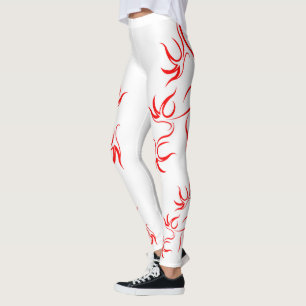 Leggings Leyendas con colorido arte casual
