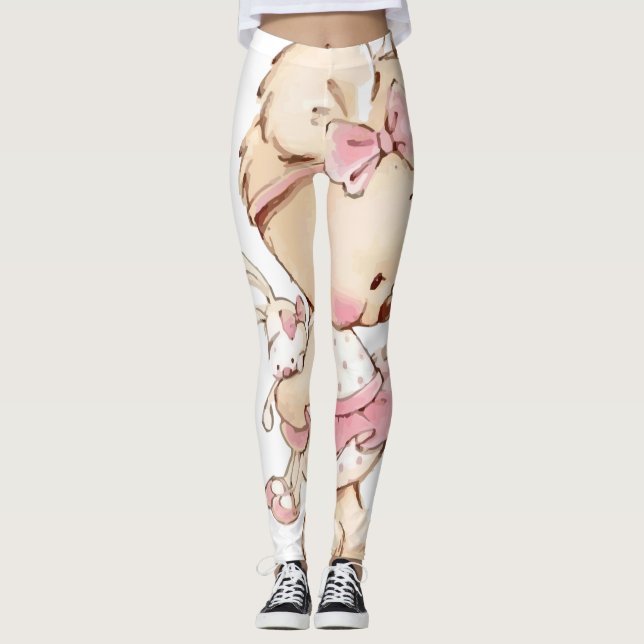 Leggings Leyendas con estampado de peluche (Anverso)