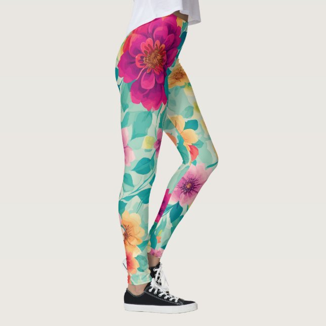 Leggings Leyendas con estampado floral (Derecha)