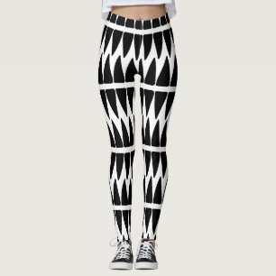 Leggings Leyendas con estampado negro/blanco