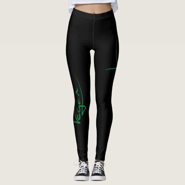 Leggings Leyendas con firma vegan (Anverso)