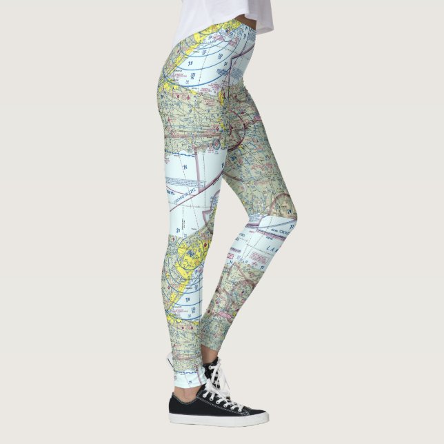 Leggings Leyendas, con gráfico seccional (Derecha)