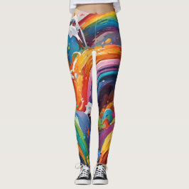 Leggings Leyendas con motivos de arcoiris