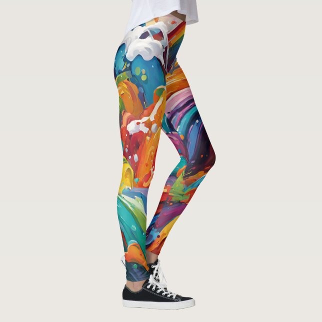 Leggings Leyendas con motivos de arcoiris (Derecha)