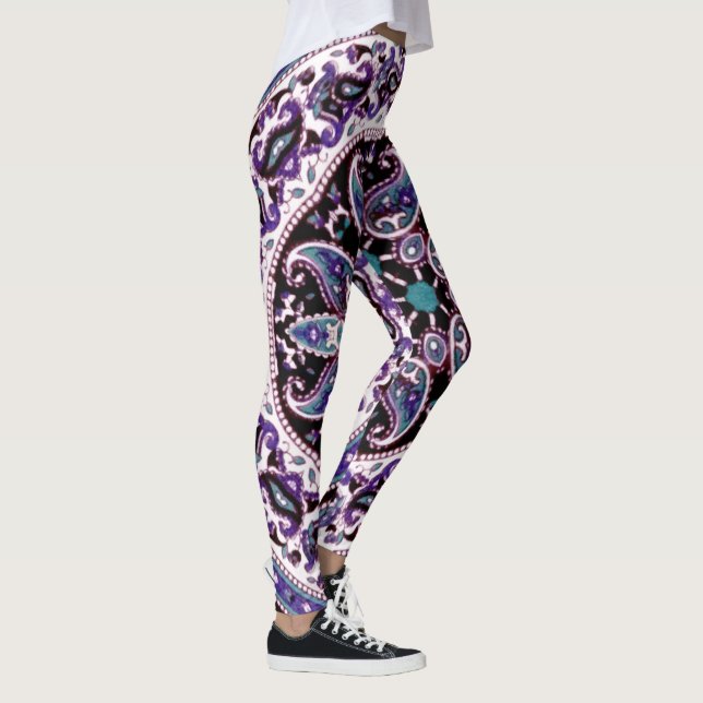 Leggings Leyendas con motivos de Purple Mandala (Derecha)