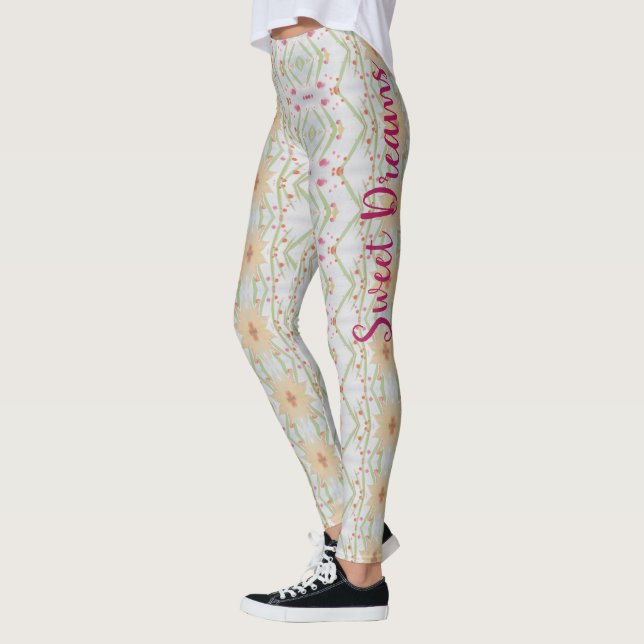 Leggings Leyendas con motivos florales (Izquierda)