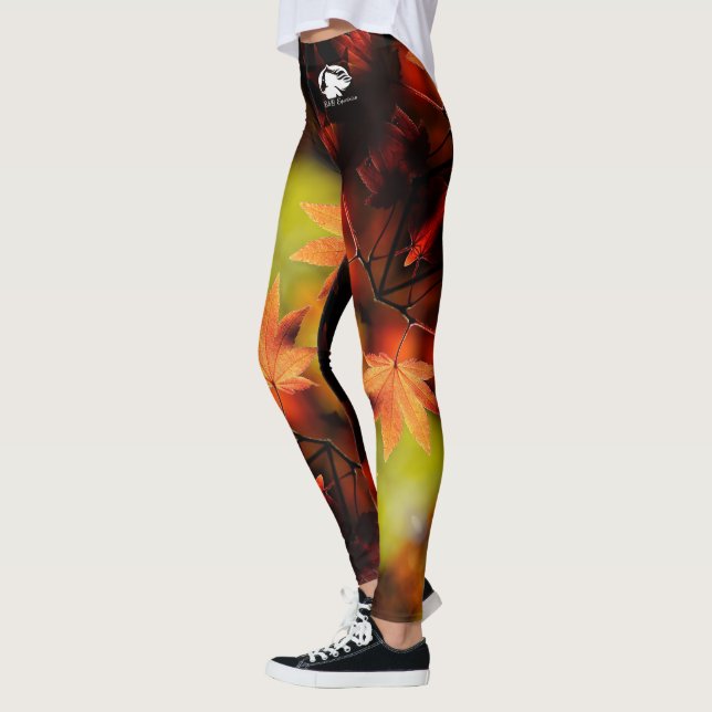 Leggings Leyendas con motivos - Logotipo de B&B blanco (Izquierda)