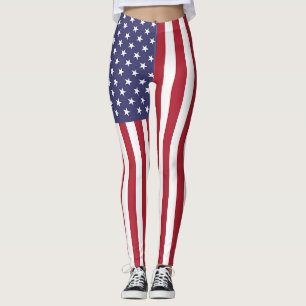 Leggings Leyendas con pabellón de los Estados Unidos de Amé