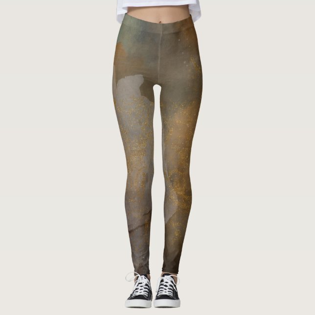 Leggings Leyendas con patrones de época (Anverso)