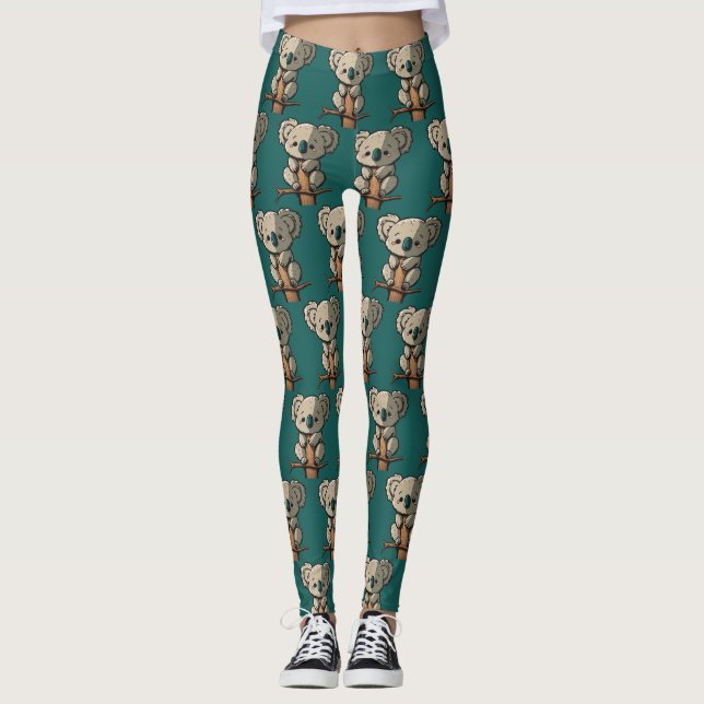 Leggings Leyendas Cute Koala (Anverso)