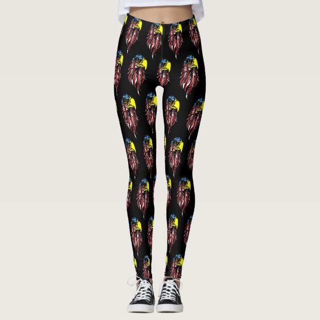 Leggings Leyendas de águila norteamericana (Anverso)