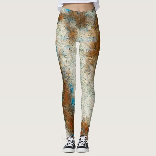 Leggings Leyendas de amor de artistas de la Tierra (Anverso)