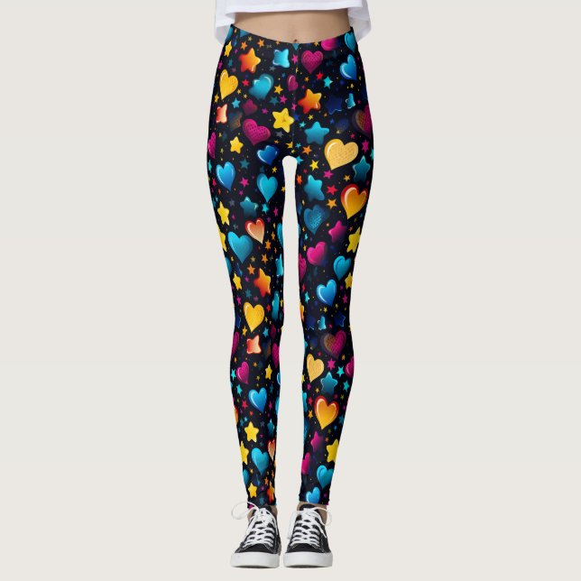 Leggings Leyendas de amor estelares (Anverso)