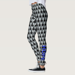 Leggings Leyendas de ángel de la cinta de sensibilización a