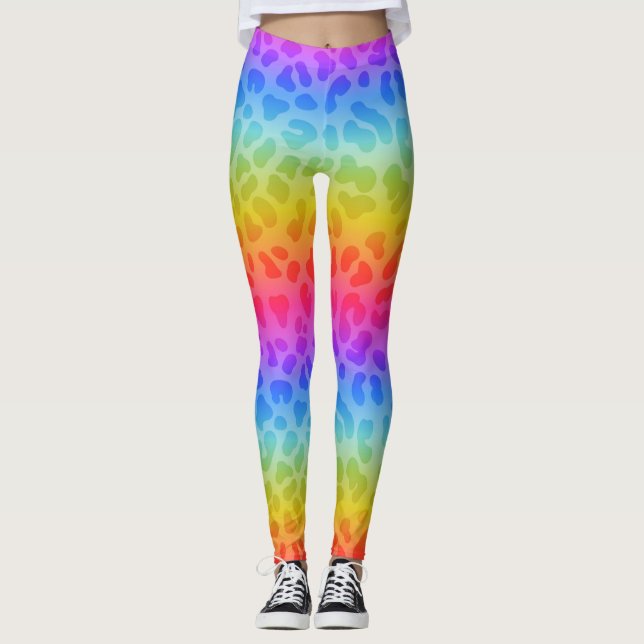 Leggings Leyendas de animalier arcoiris (Anverso)