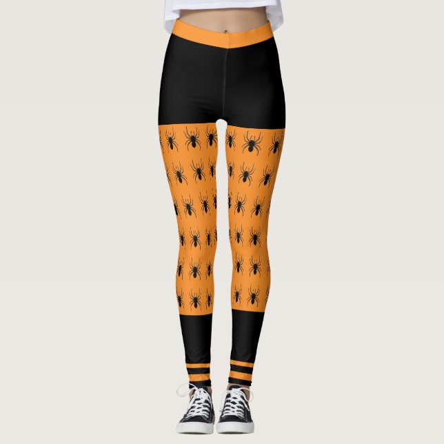 Leggings Leyendas de araña de Halloween (Anverso)