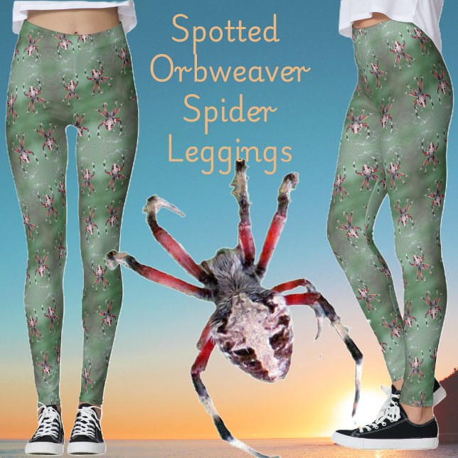 Leggings Leyendas de araña de Orbweaver vistas (Subido por el creador)