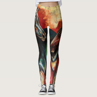 Leggings Leyendas de arte "Azul y Gus"