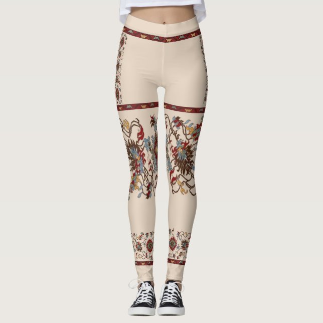 Leggings Leyendas de arte clásico armenio (Anverso)