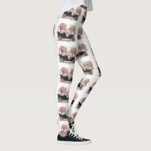 Leggings Leyendas de arte de coches de época