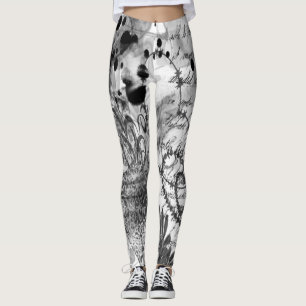 Leggings Leyendas de arte de graffiti