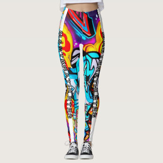 Leggings Leyendas de arte de graffiti