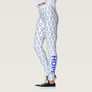 Leggings Leyendas de arte de la cinta de sensibilidades azu