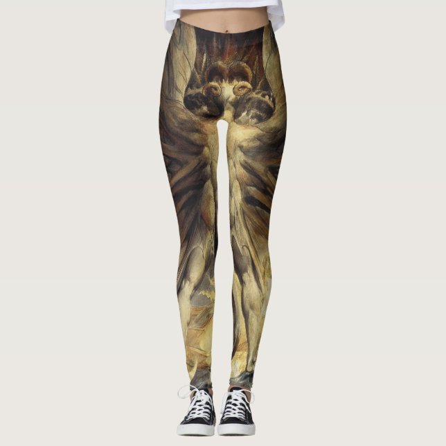 Leggings Leyendas de arte del "Dragón Rojo" (Anverso)