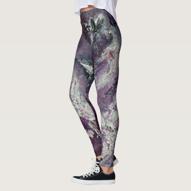 Leggings Leyendas de arte divertidas y ruidosas (Izquierda)