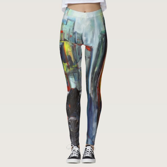 Leggings Leyendas de arte "El Toro" (Anverso)
