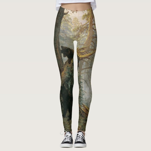 Leggings Leyendas de arte en el bosque de Shiskin (Anverso)