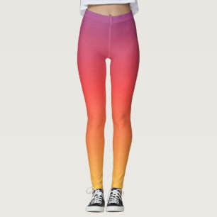 Leggings Leyendas de arte ocmbre de la puesta de sol