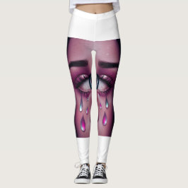 Leggings Leyendas de arte visual teórico expresivas 💧 👁️
