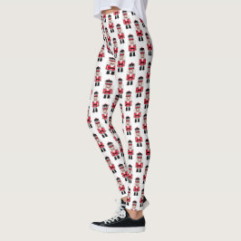 Leggings Leyendas de ballet de pepino de Navidades rojos