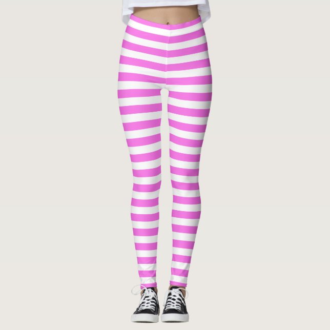 Leggings Leyendas de bandas rosadas (Anverso)