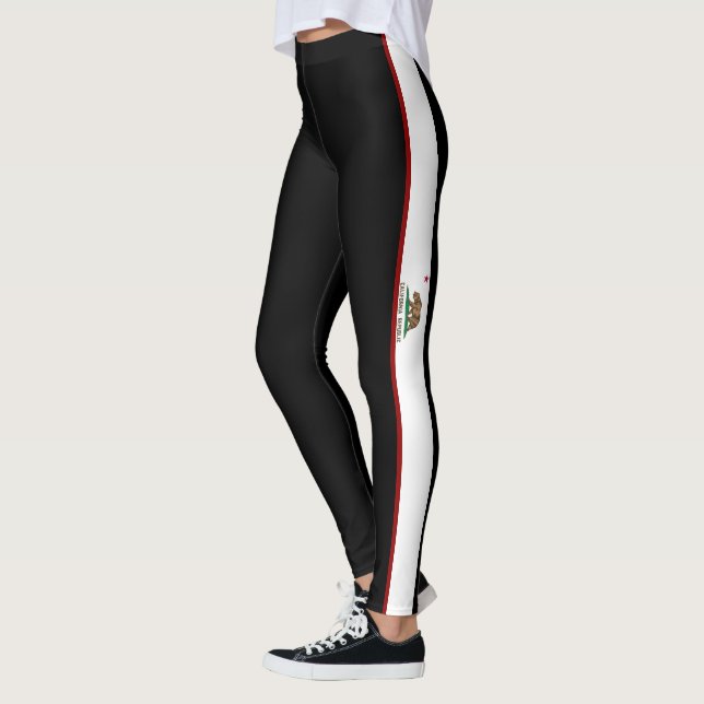 Leggings Leyendas de bandera californiana (Izquierda)