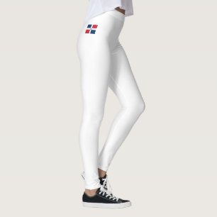 Leggings Leyendas de bandera de República Dominicana