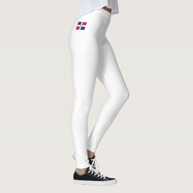 Leggings Leyendas de bandera de República Dominicana (Derecha)