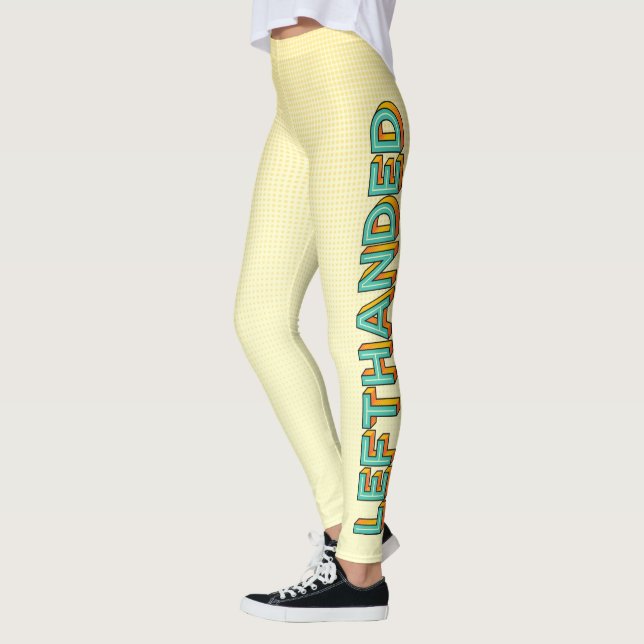 Leggings Leyendas de bienvenida de Pop Art (Izquierda)